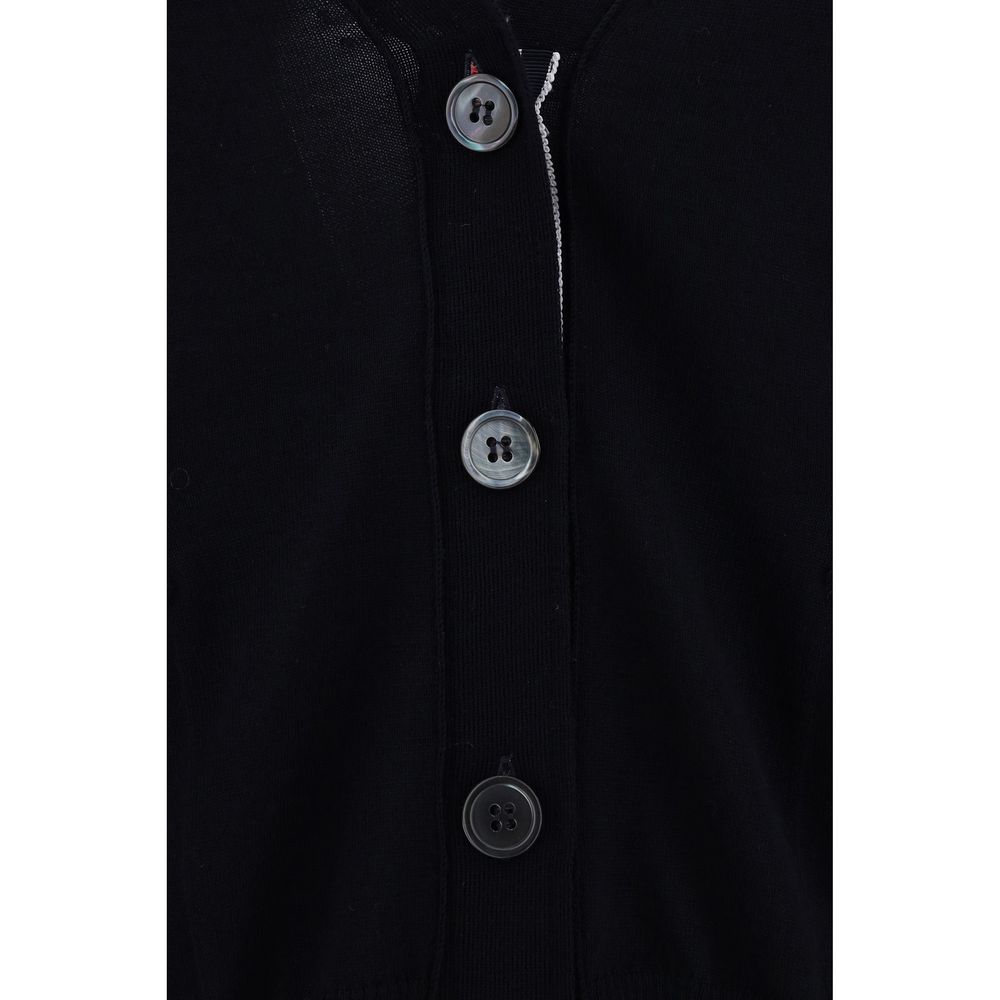 Thom Browne Blue Merino Wool Polo Shirt | Regal Royce