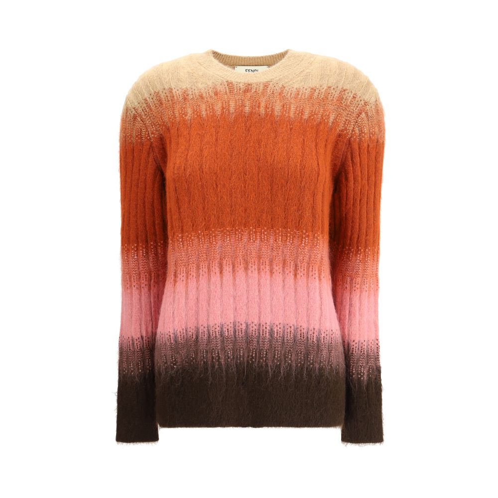 Fendi Multicolor Mohair Sweatshirt | Regal Royce