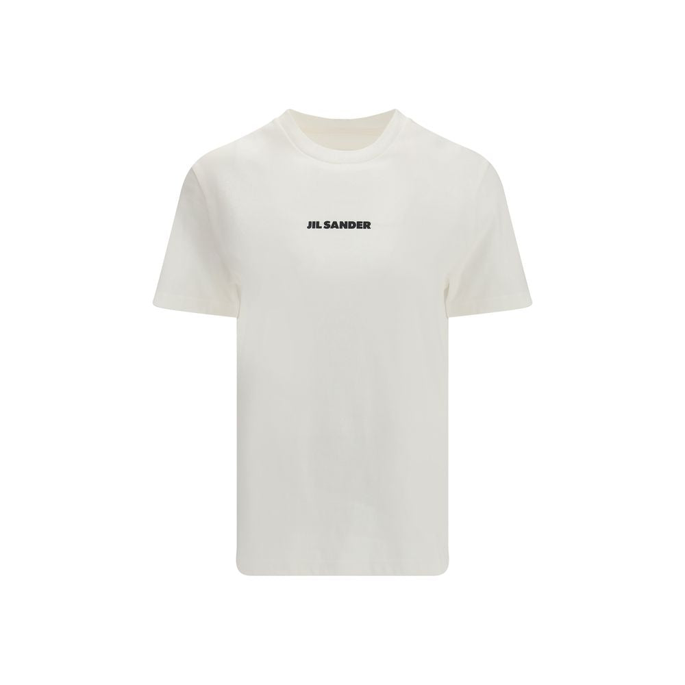 Jil Sander Beige Cotton T-Shirt | Regal Royce