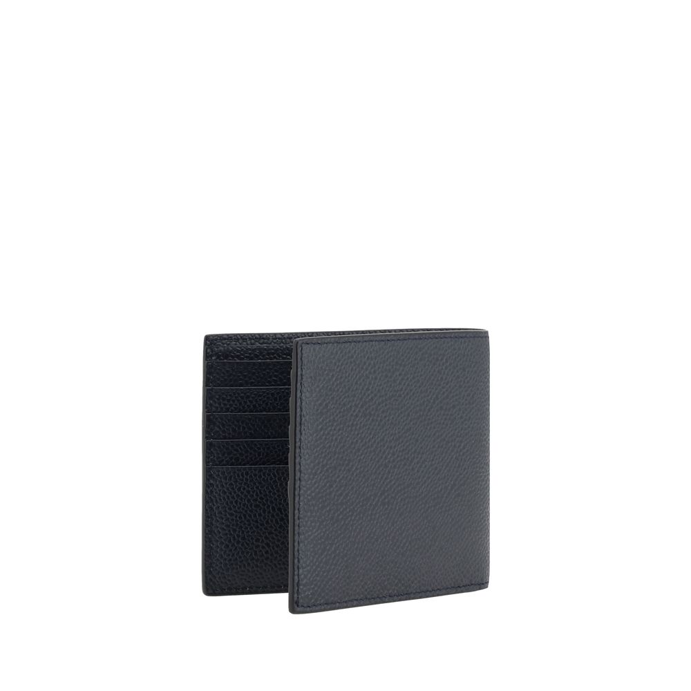 Thom Browne Blue Calf Leather Bos Taurus Wallet | Regal Royce