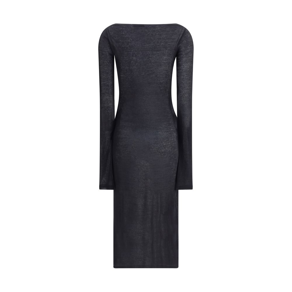 Miu Miu Black Cotton Casual Dress | Regal Royce