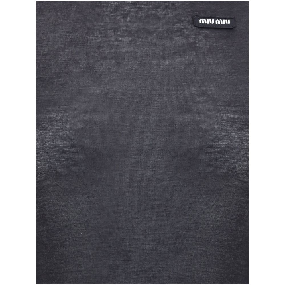 Miu Miu Black Cotton Casual Dress | Regal Royce