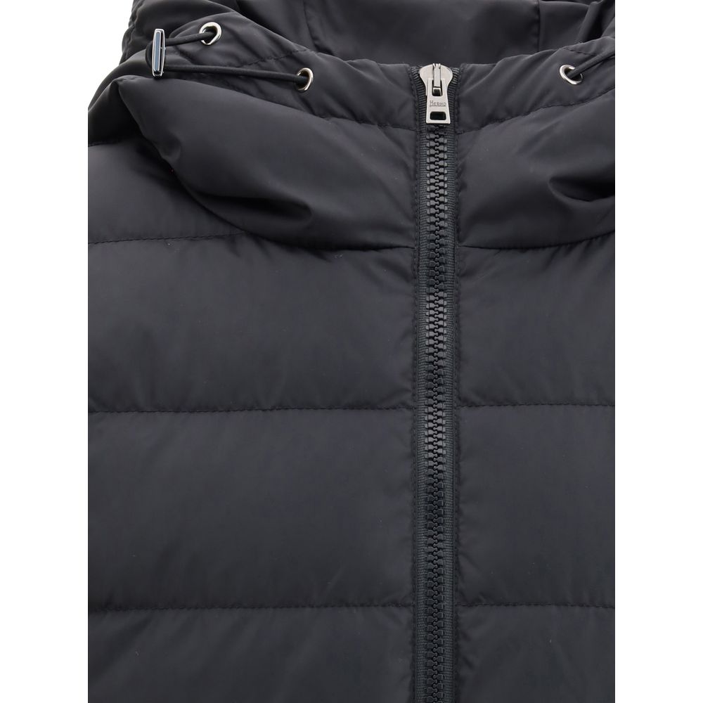 Herno Black Wool Bomber | Regal Royce