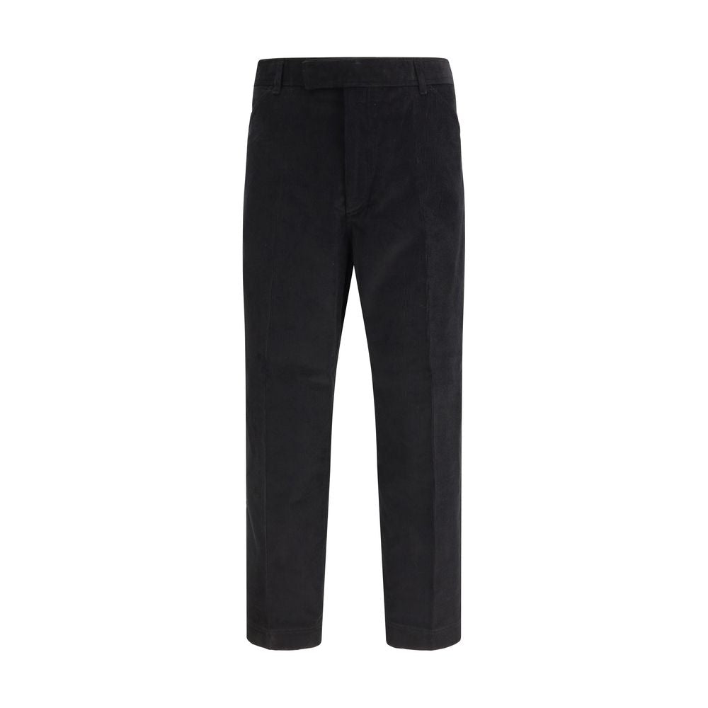 Thom Browne Black Cotton Chino Pants | Regal Royce
