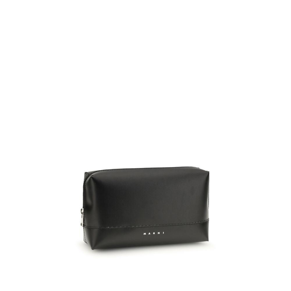 Marni Black Calf Leather Bos Taurus Shoulder Bag | Regal Royce