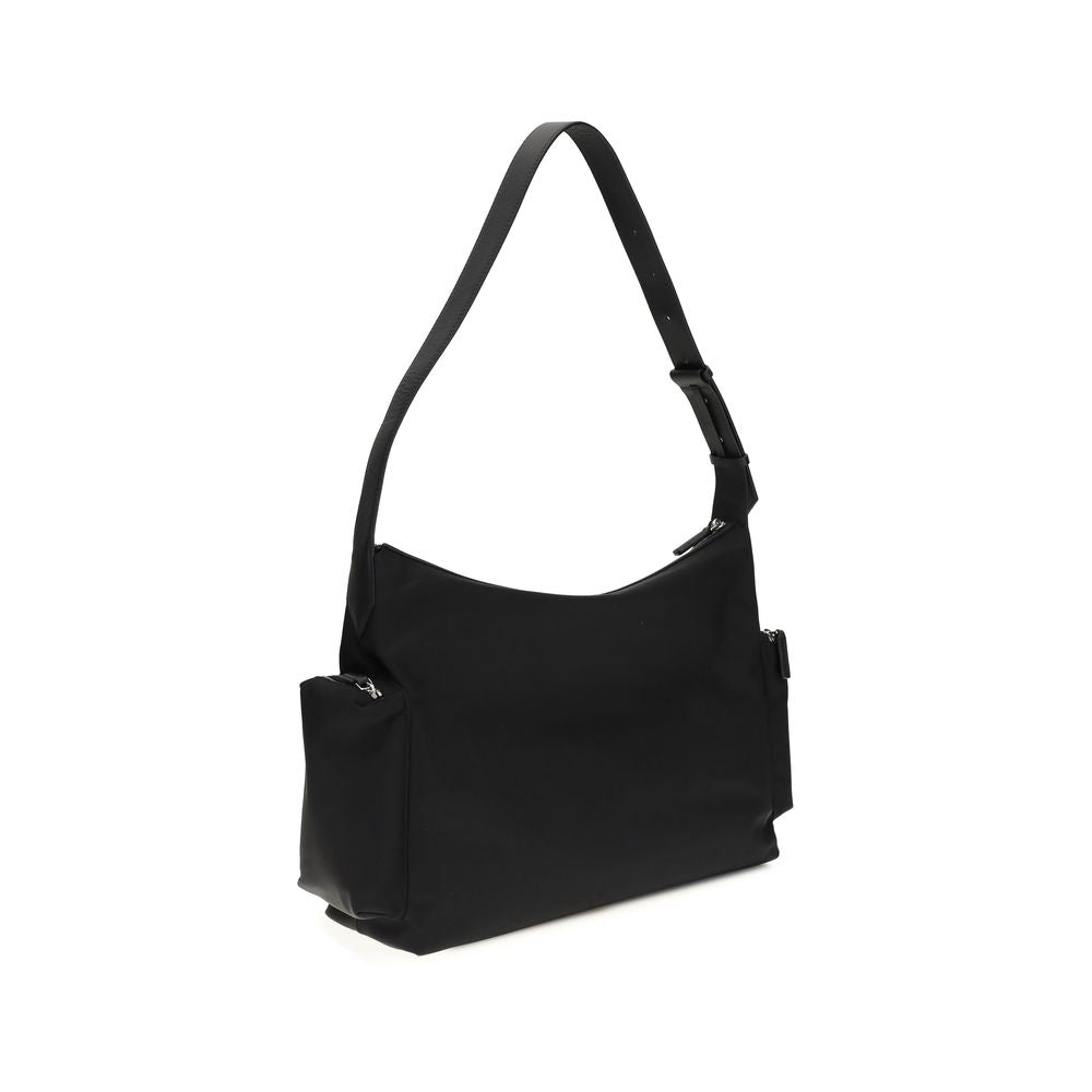MCM Black Fabric Shoulder Bag