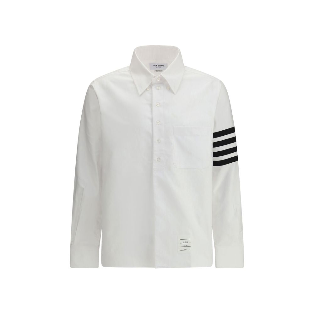 Thom Browne White Cotton Dress Shirt | Regal Royce