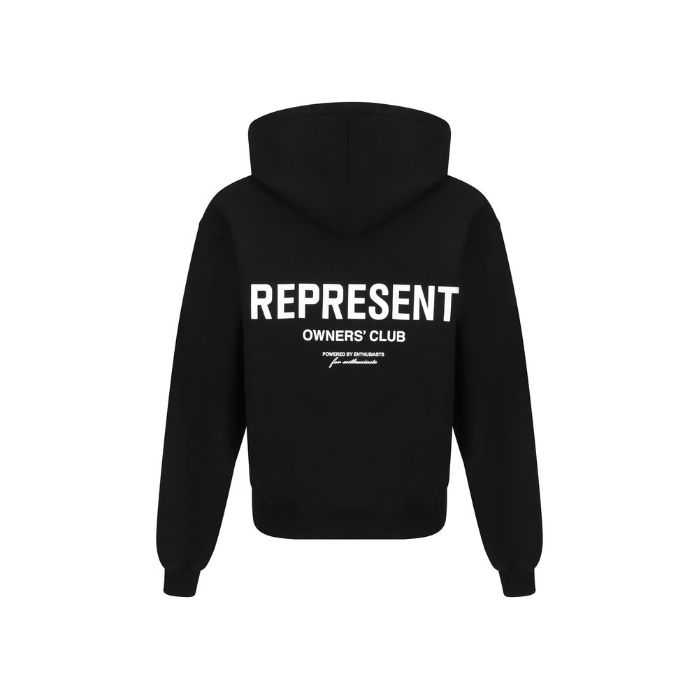 Represent Black Cotton Sweatshirt | Regal Royce