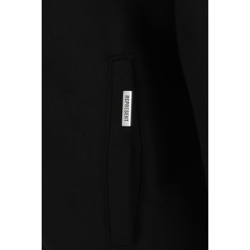Represent Black Cotton Sweatshirt | Regal Royce