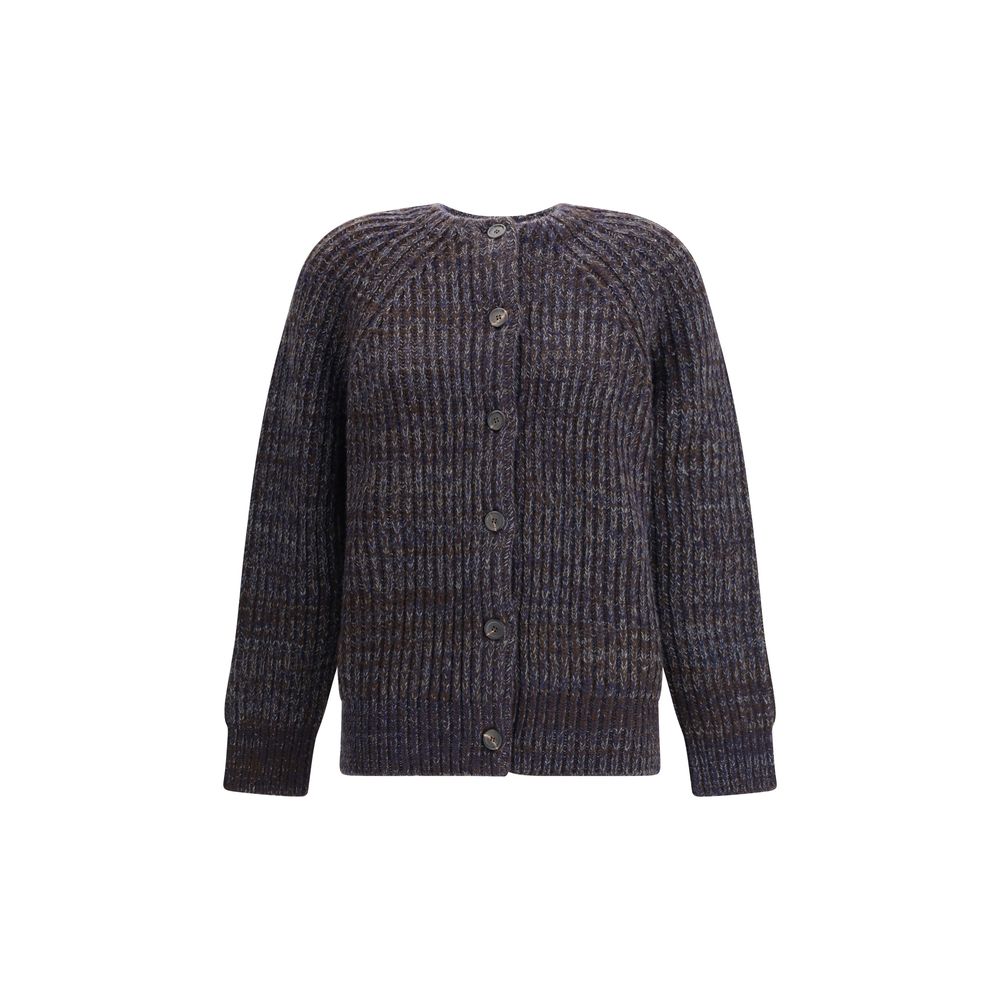 Prada Brown Merino Wool Cardigan | Regal Royce