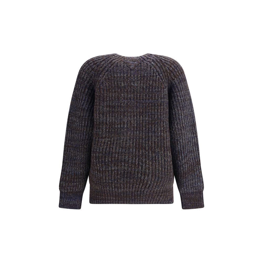 Prada Brown Merino Wool Cardigan | Regal Royce