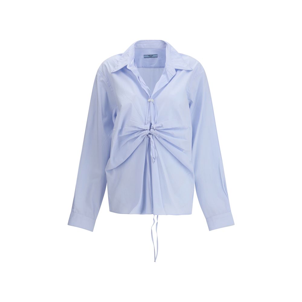 Prada Light Blue Cotton Dress Shirt | Regal Royce