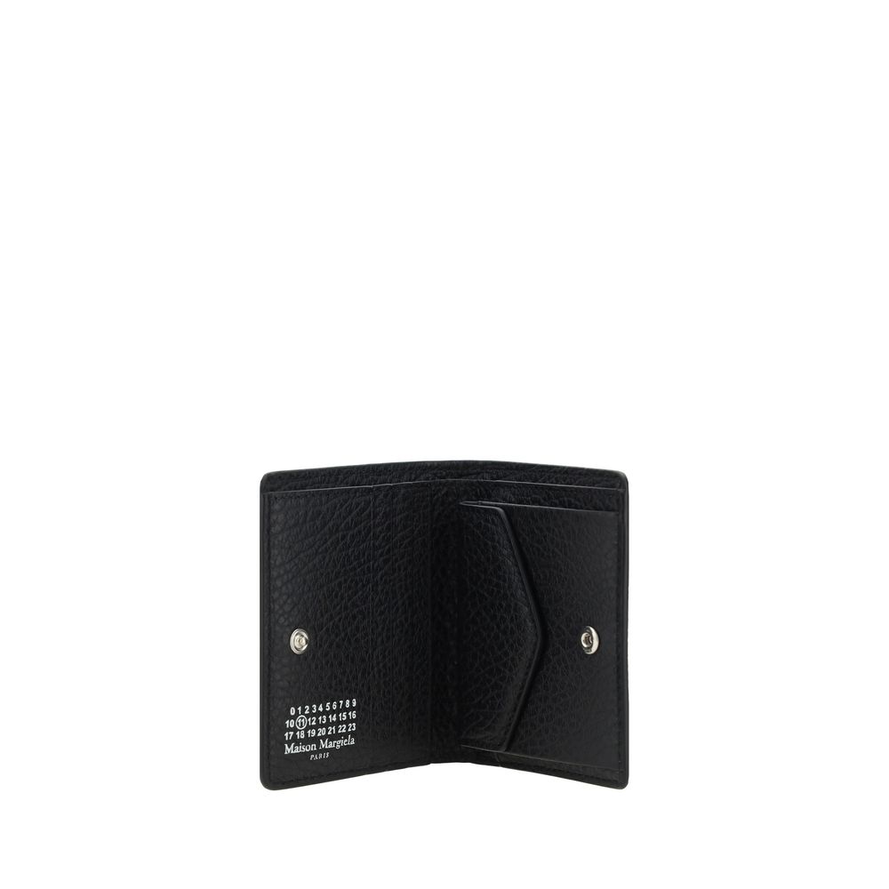 Margiela Black Calf Leather Bos Taurus Wallet | Regal Royce