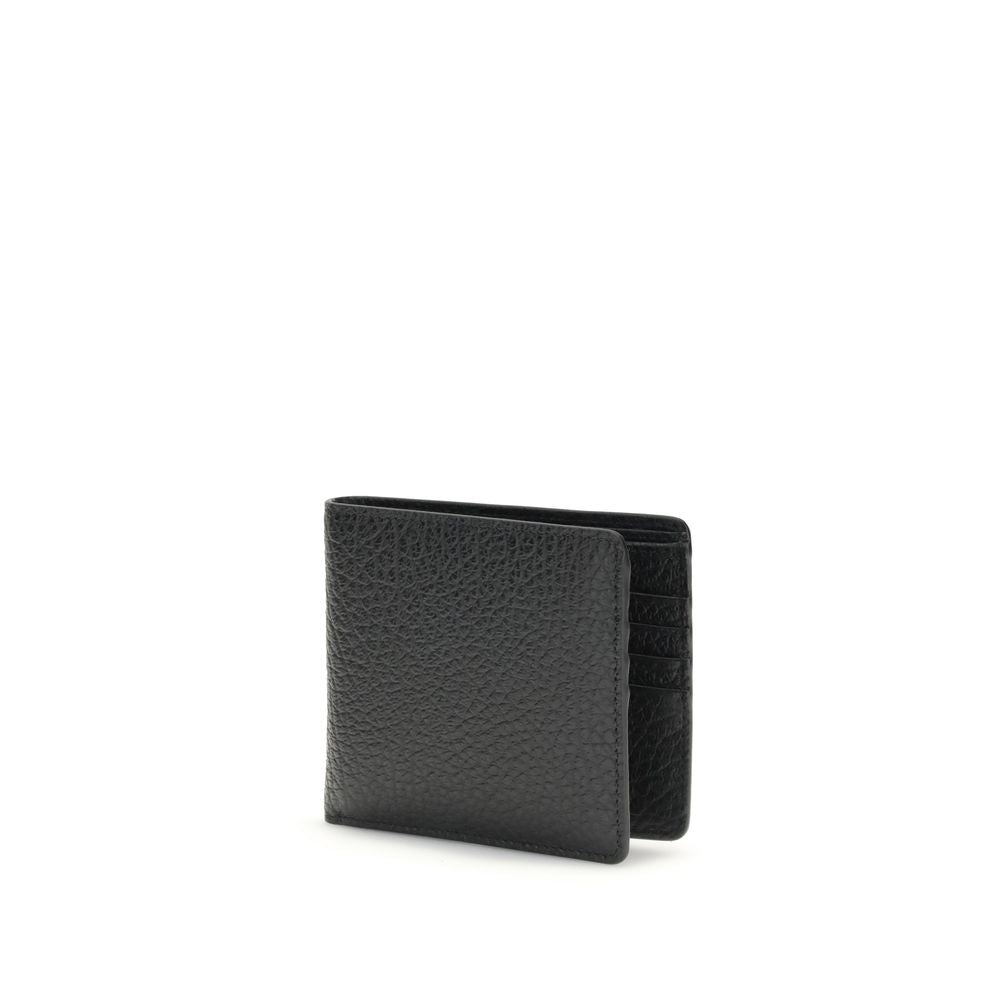 Margiela Black Calf Leather Bos Taurus Wallet | Regal Royce