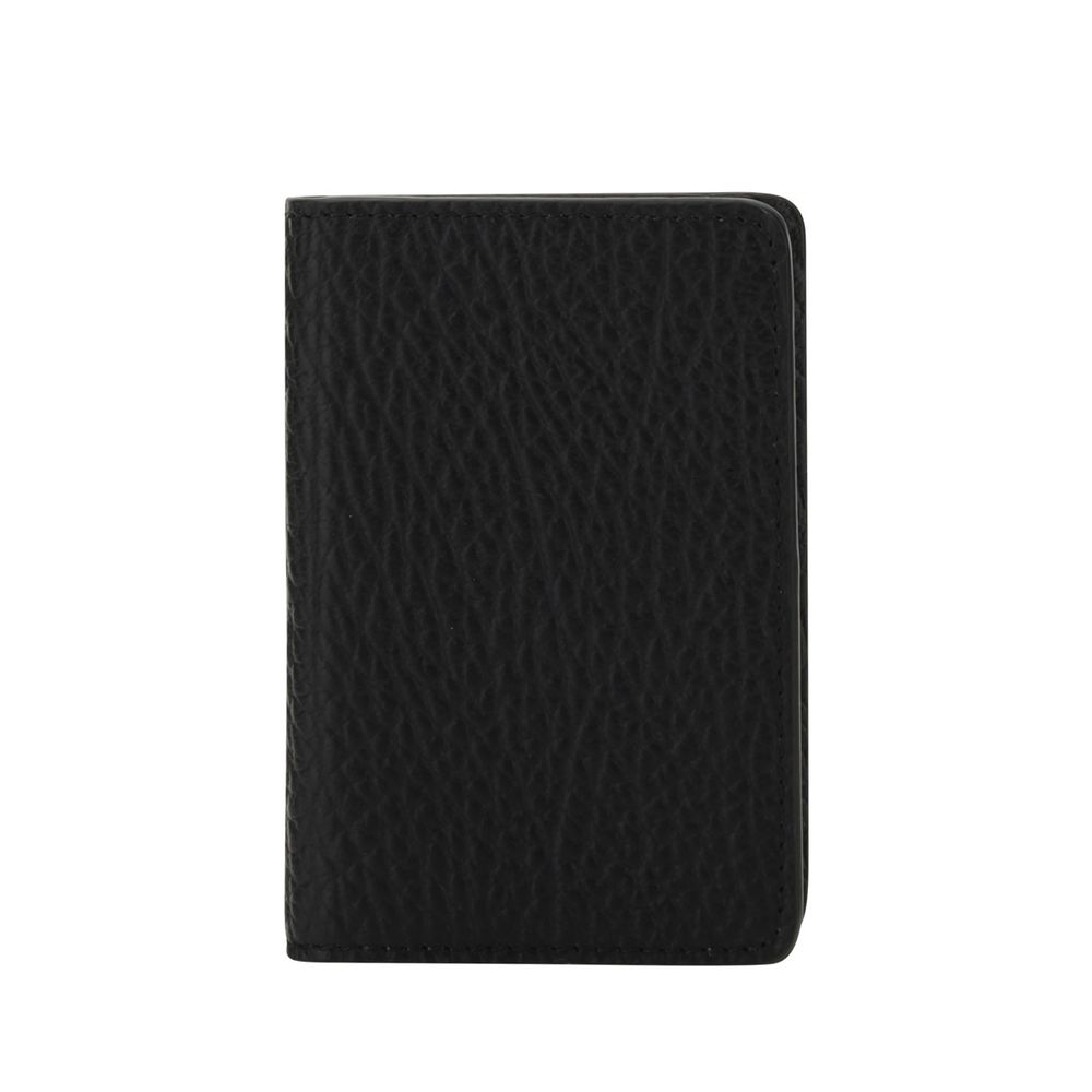 Margiela Black Calf Leather Bos Taurus Wallet | Regal Royce