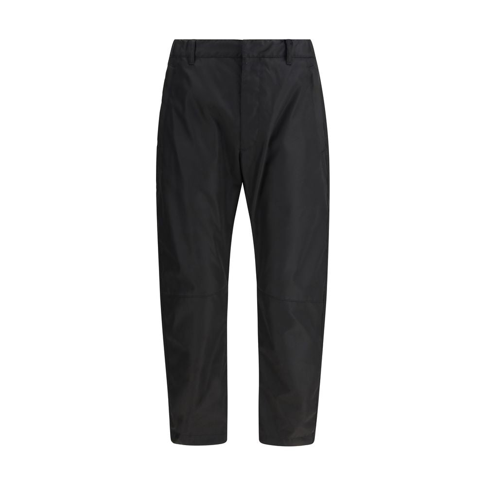 Prada Black Recycled Polyamide Casual Pants | Regal Royce