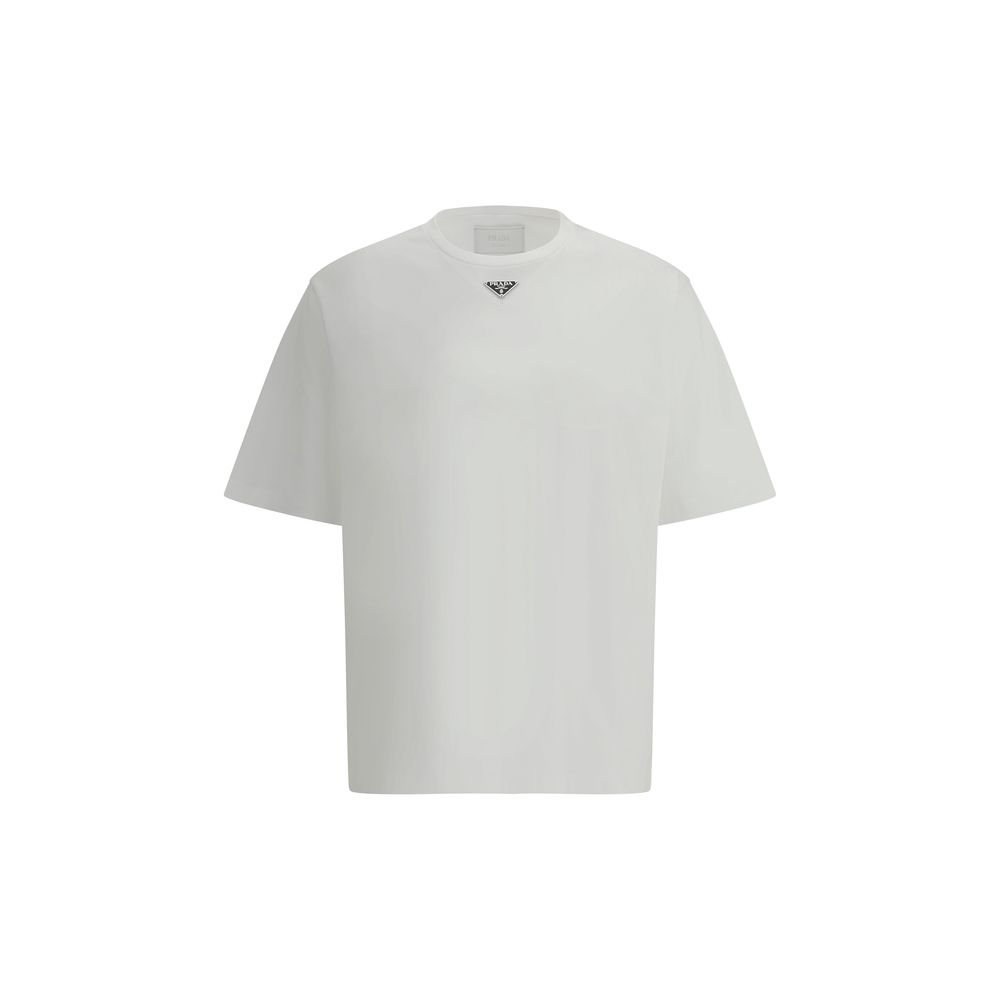 Prada White Cotton T-Shirt | Regal Royce