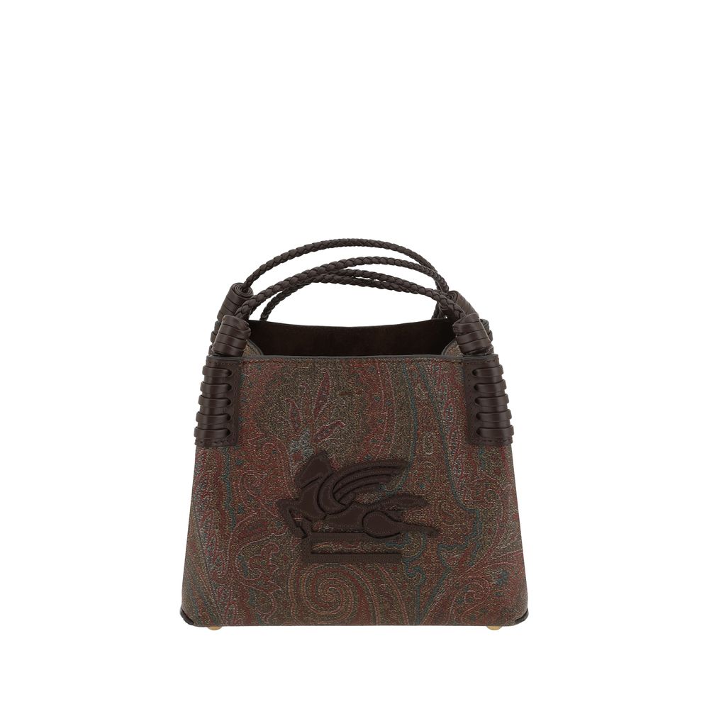 Etro Brown Fabric Shoulder Bag | Regal Royce