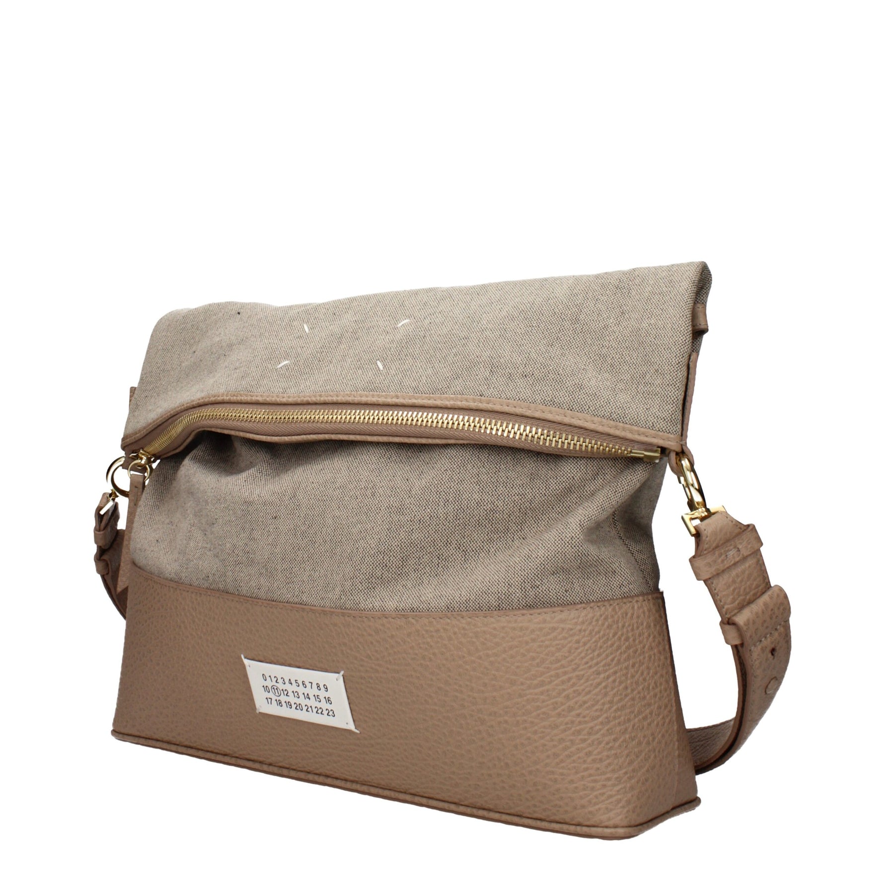 Maison Margiela Beige Fabric Shoulder Bag | Regal Royce