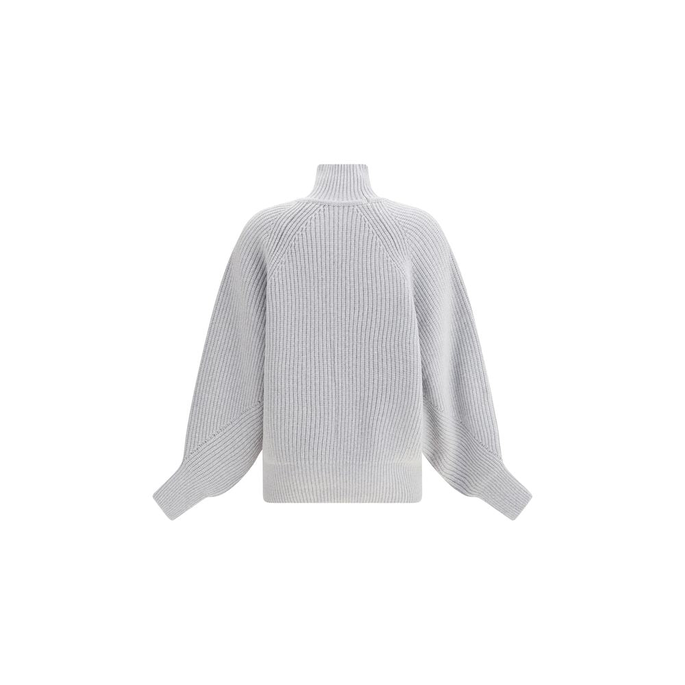 Balmain Gray Wool Sweatshirt | Regal Royce