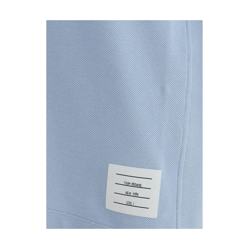 Thom Browne Blue Cotton Polo Shirt | Regal Royce