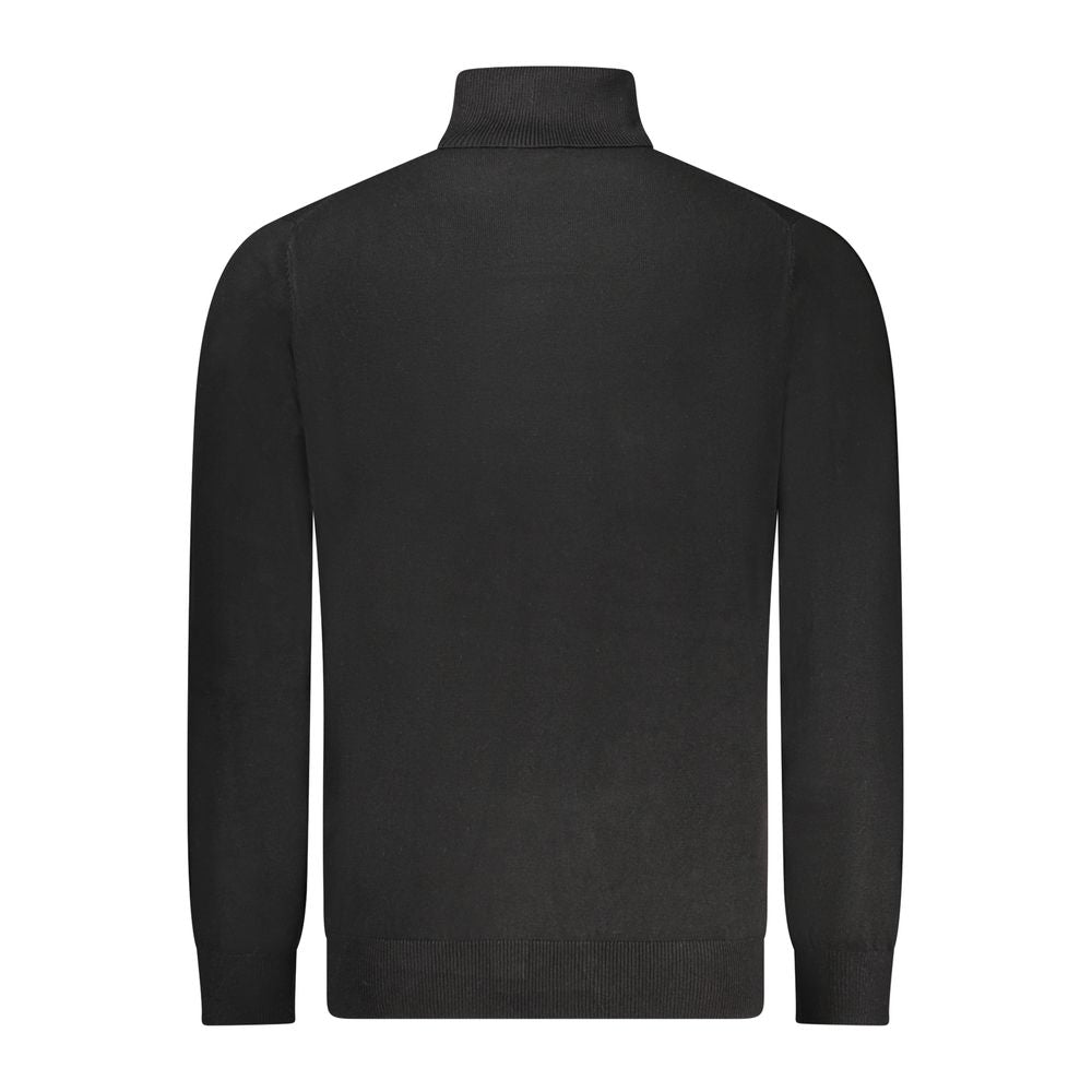 Norway 1963 Black Polyester Men Sweater | Regal Royce