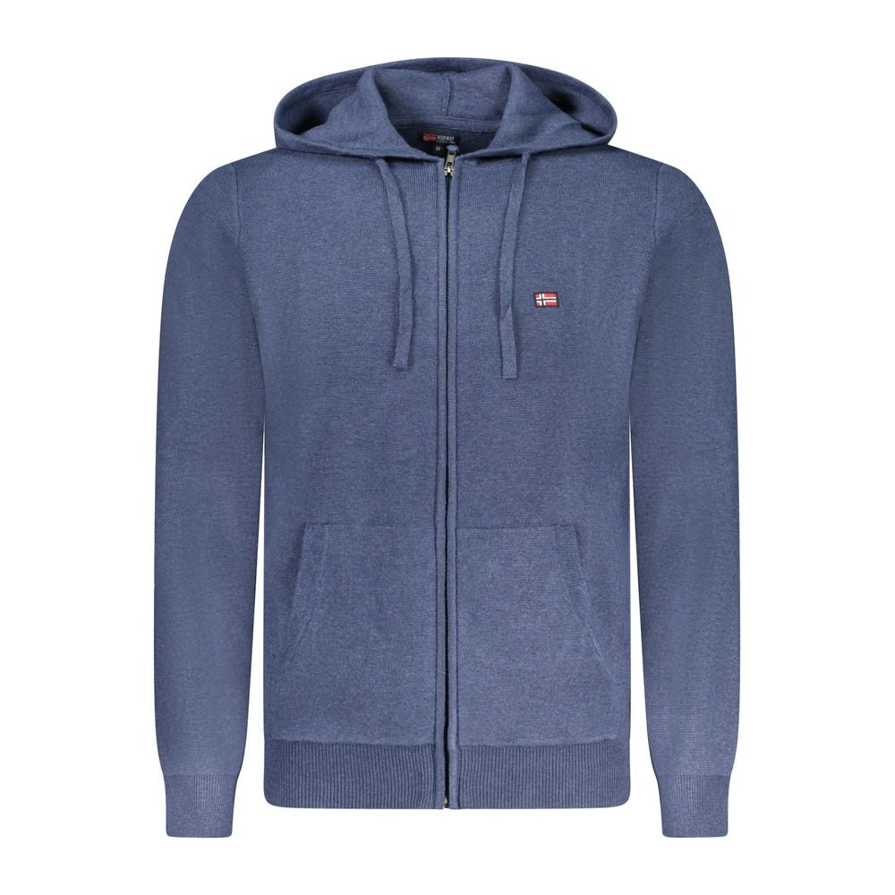 Norway 1963 Blu Poliammide Male Cardigan | Regal Royce