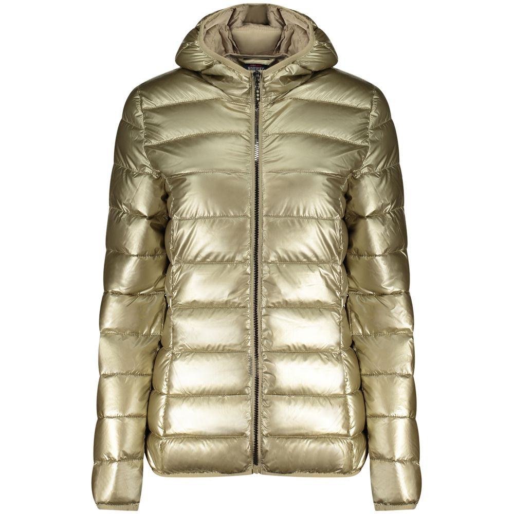 Norway 1963 Gold Polyamide Women's Jacket | Regal Royce