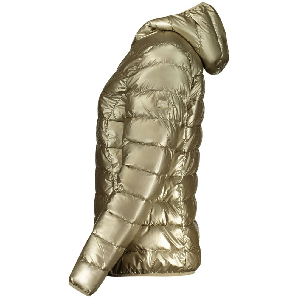 Norway 1963 Gold Polyamide Women's Jacket | Regal Royce