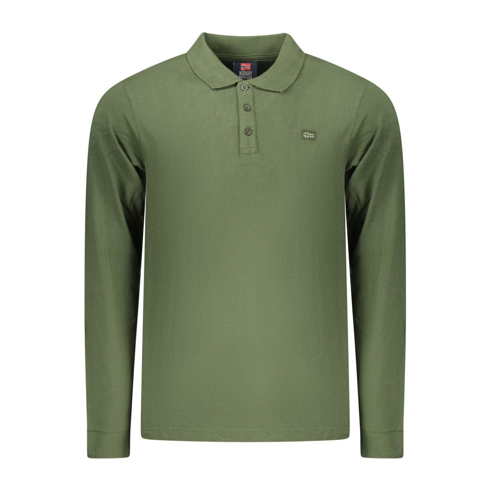 Norway 1963 Verde Cotton Men Polo | Regal Royce