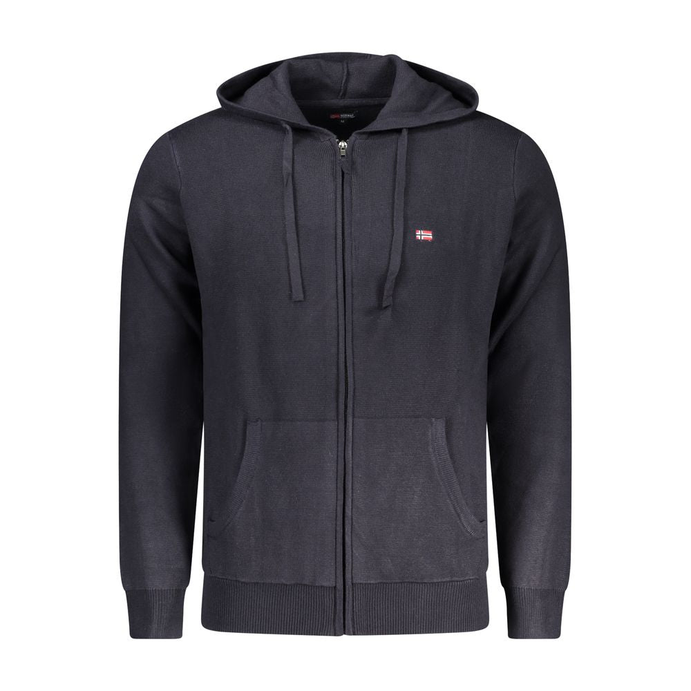 Norway 1963 Blu Poliestere Men Cardigan | Regal Royce