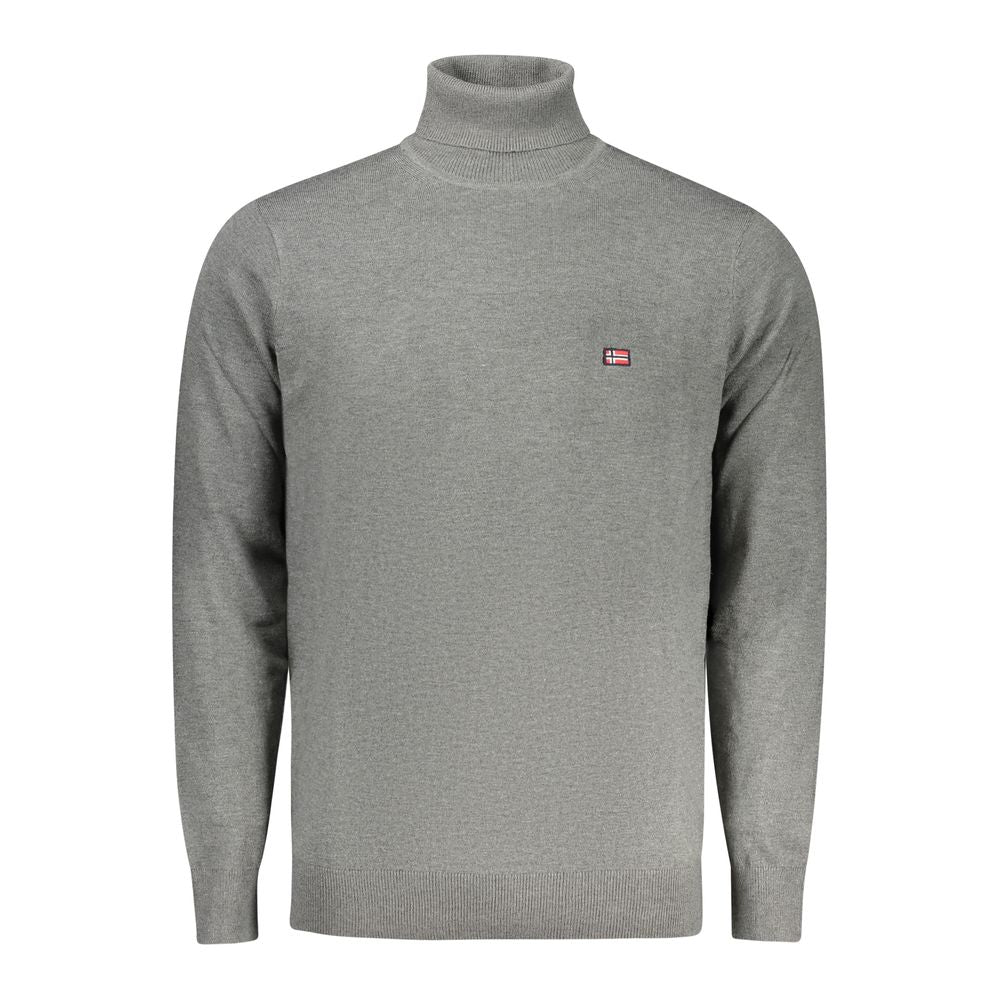 Norway 1963 Grigio Wool Men Sweater | Regal Royce