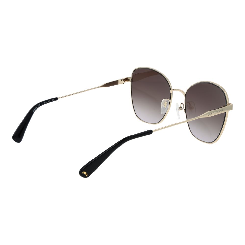 Longchamp Gold Metal Sunglasses | Regal Royce
