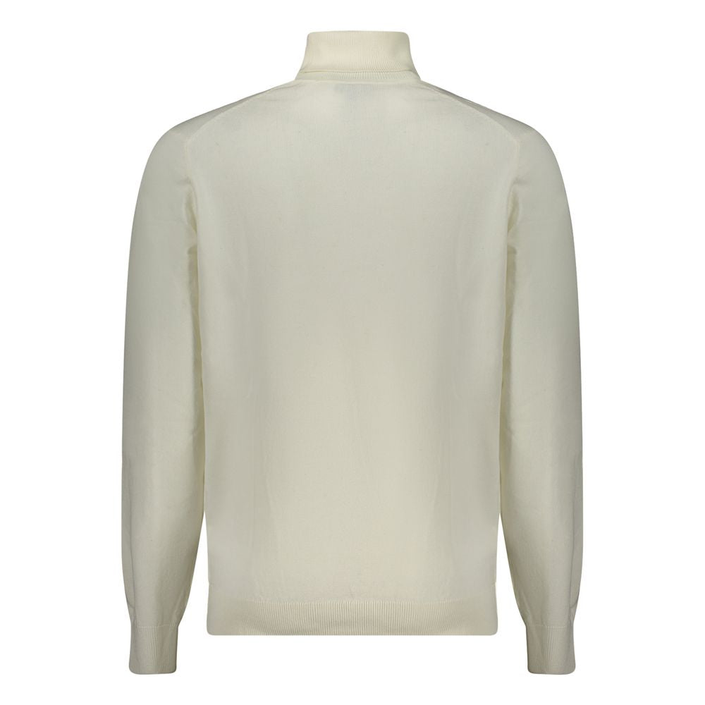 Norway 1963 White Polyester Men Sweater