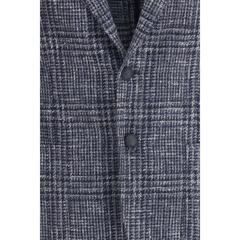 Tagliatore Blue Wool Clothing | Regal Royce