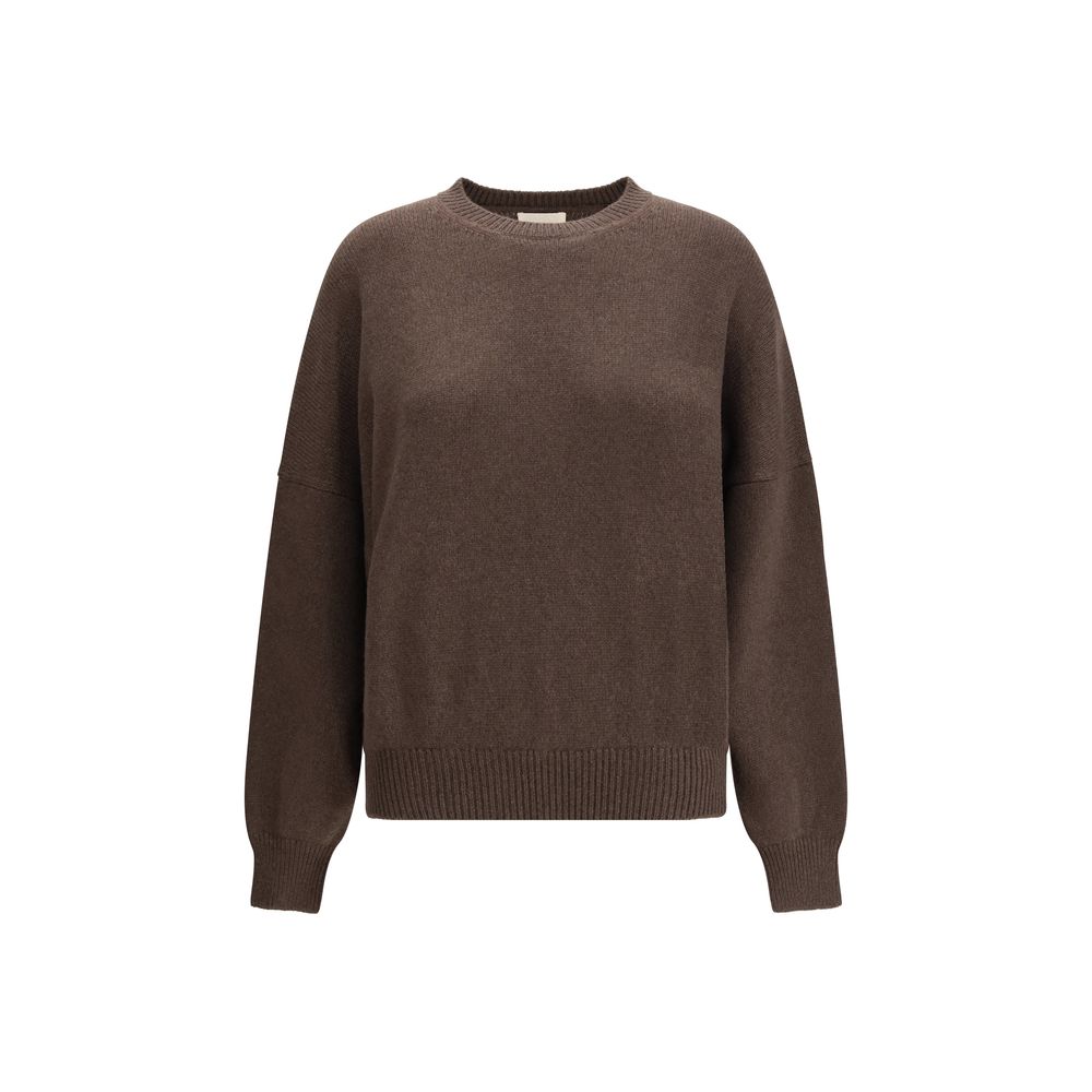 Khaite Brown Cashmere Cashmere Sweater | Regal Royce
