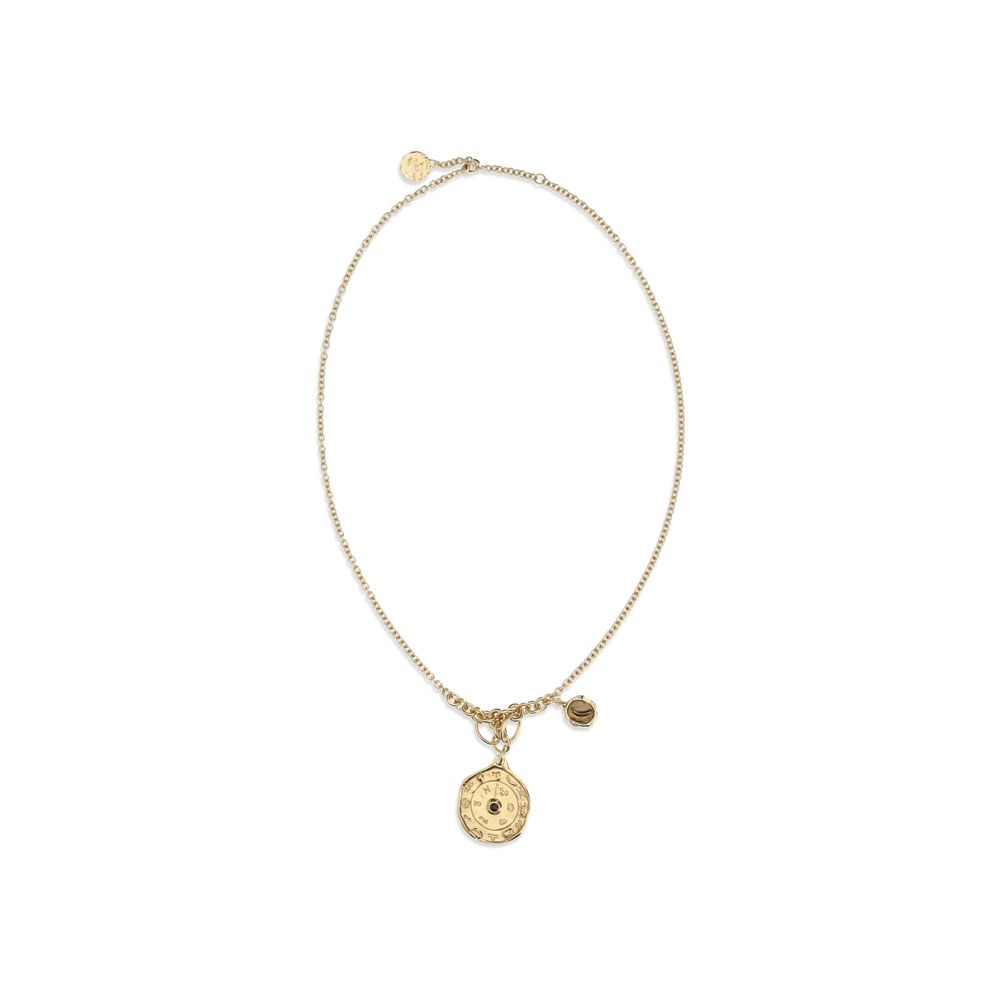 Chloé Gold Brass Necklace | Regal Royce