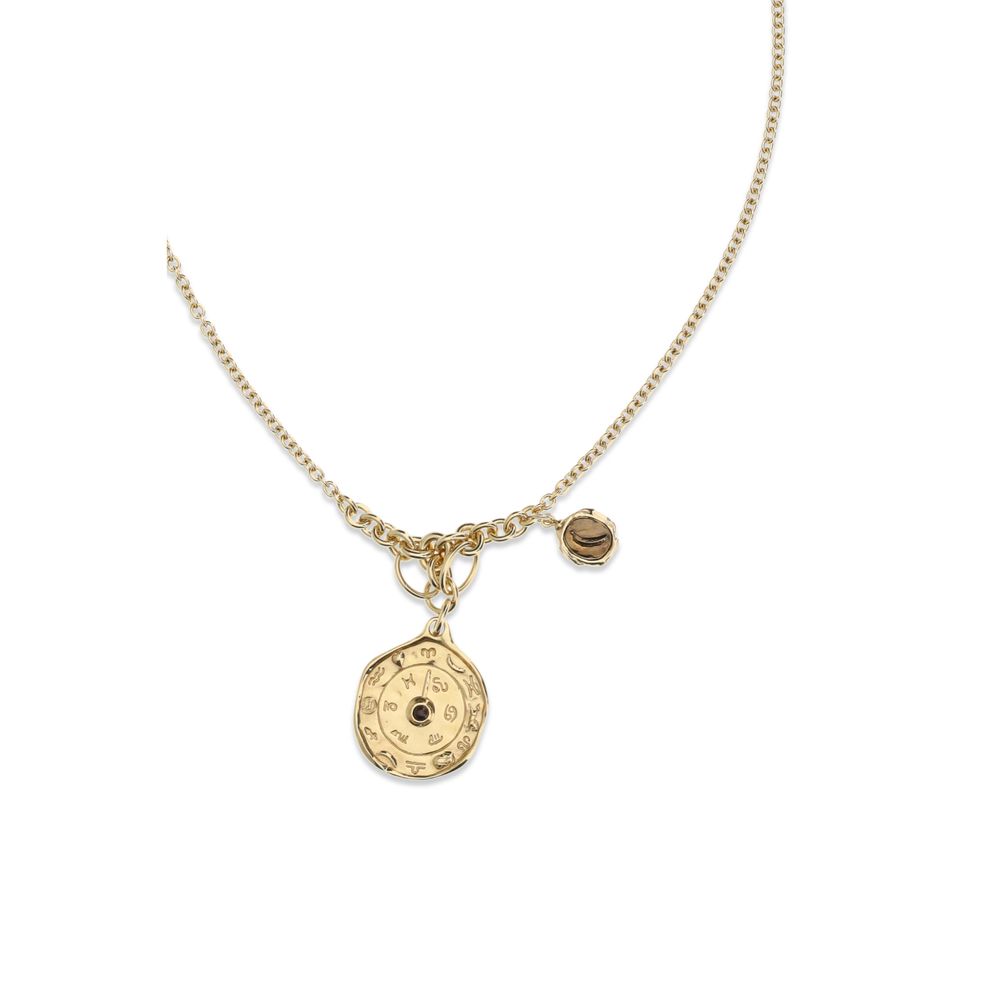 Chloé Gold Brass Necklace | Regal Royce