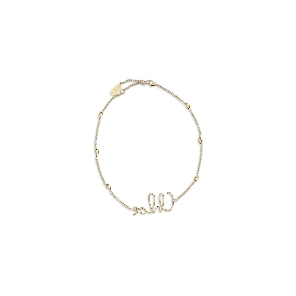 Chloé Gold Brass Necklace | Regal Royce