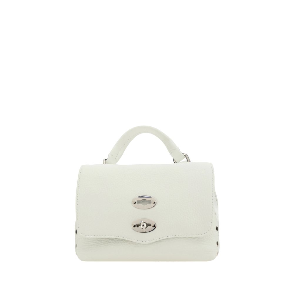 Zanellato White Calf Leather Bos Taurus Shoulder Bag | Regal Royce