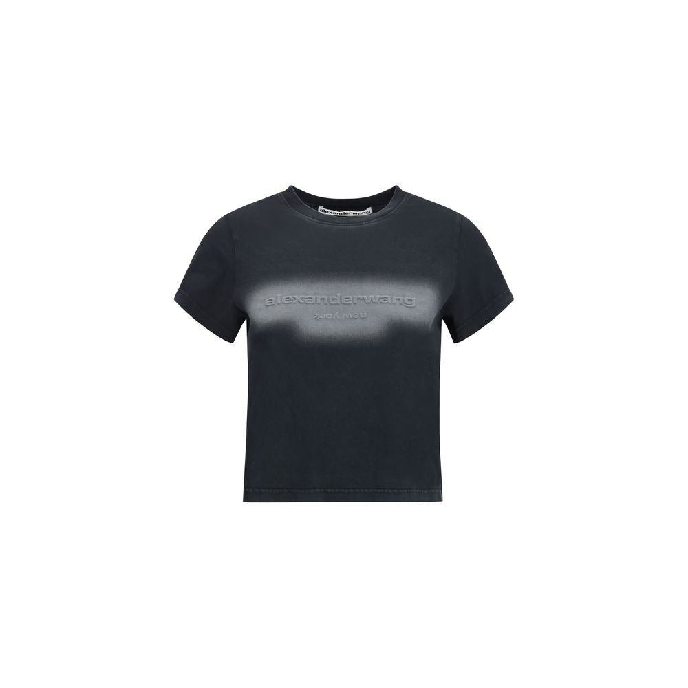 Alexander Wang Black Cotton T-Shirt | Regal Royce