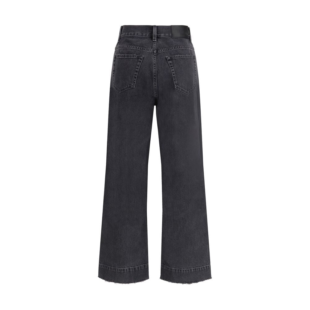 Chloé Black Cotton High-Waisted Jean | Regal Royce