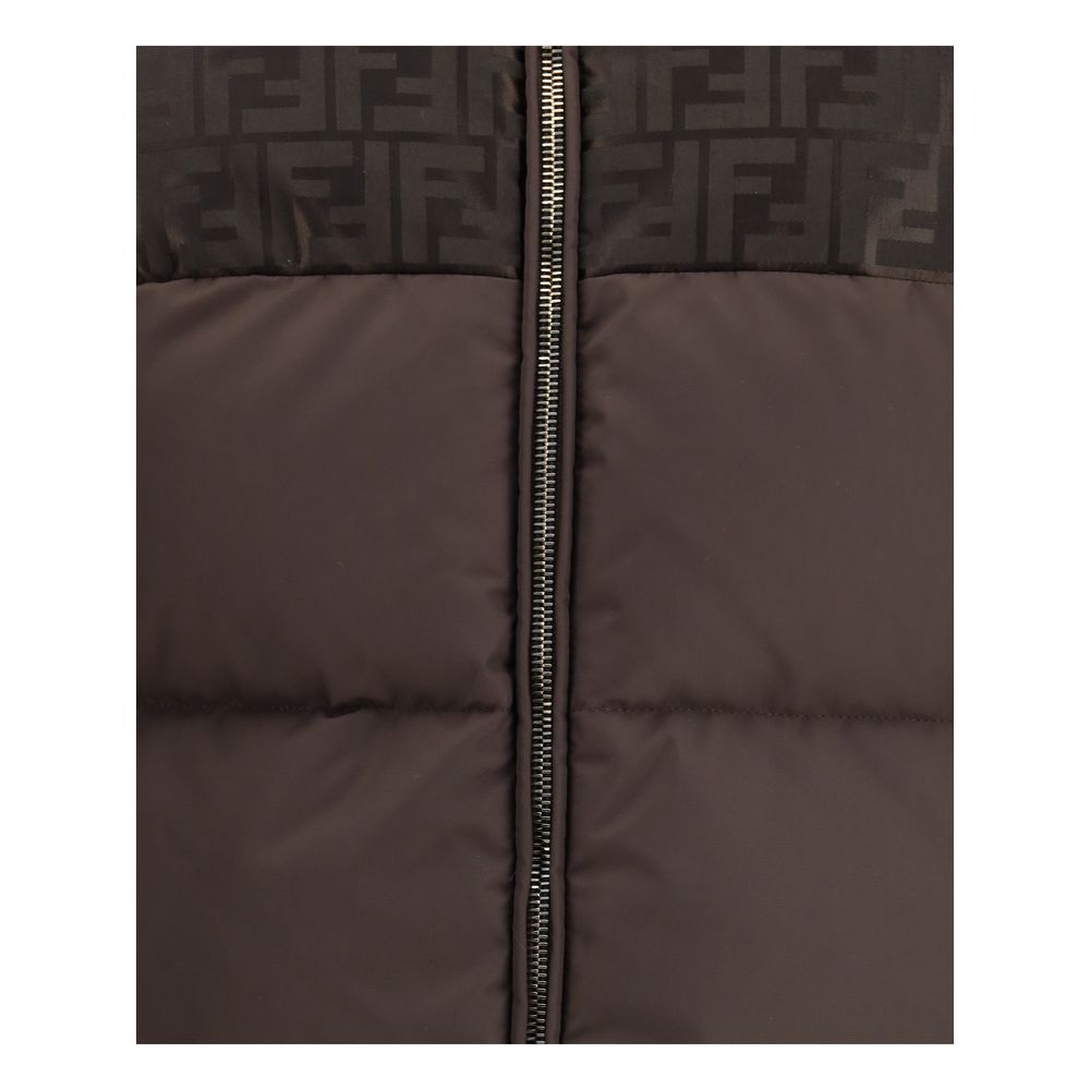 Fendi Brown Cotton Coat | Regal Royce