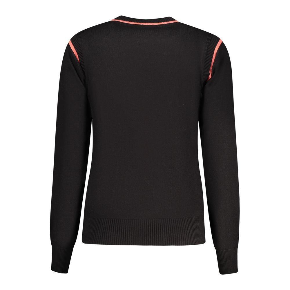 North Sails Black Viscose Women Sweater | Regal Royce