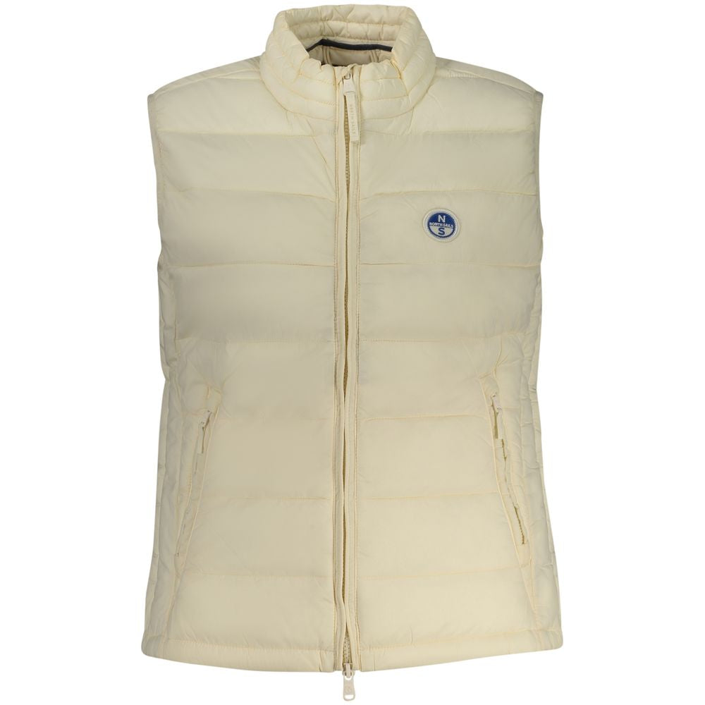 North Sails Bianco Polyester Woman Vest | Regal Royce