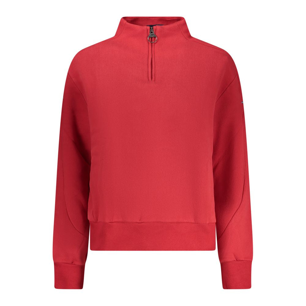 North Sails Red Cotton Women Sweatshirt | Regal Royce