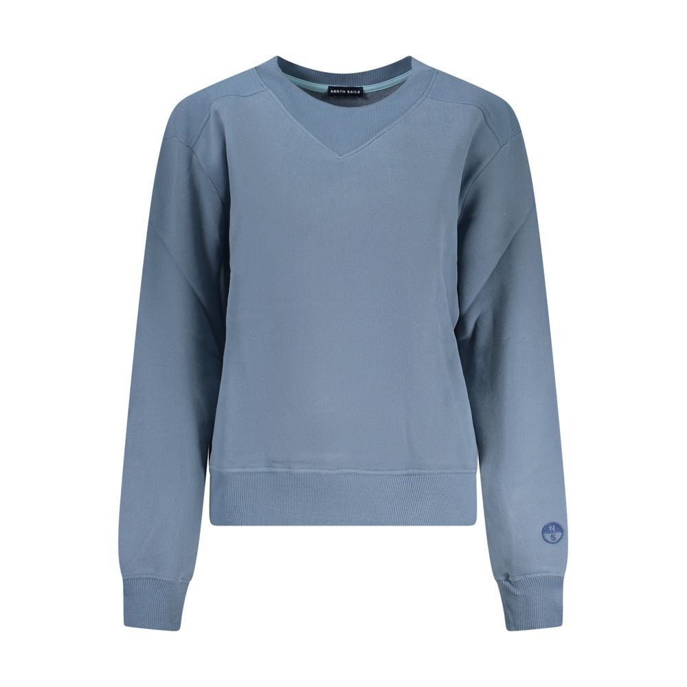 North Sails Blue Cotton Women Sweater | Regal Royce