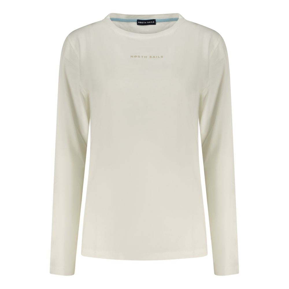 North Sails Bianco Cotton Women T-Shirt | Regal Royce