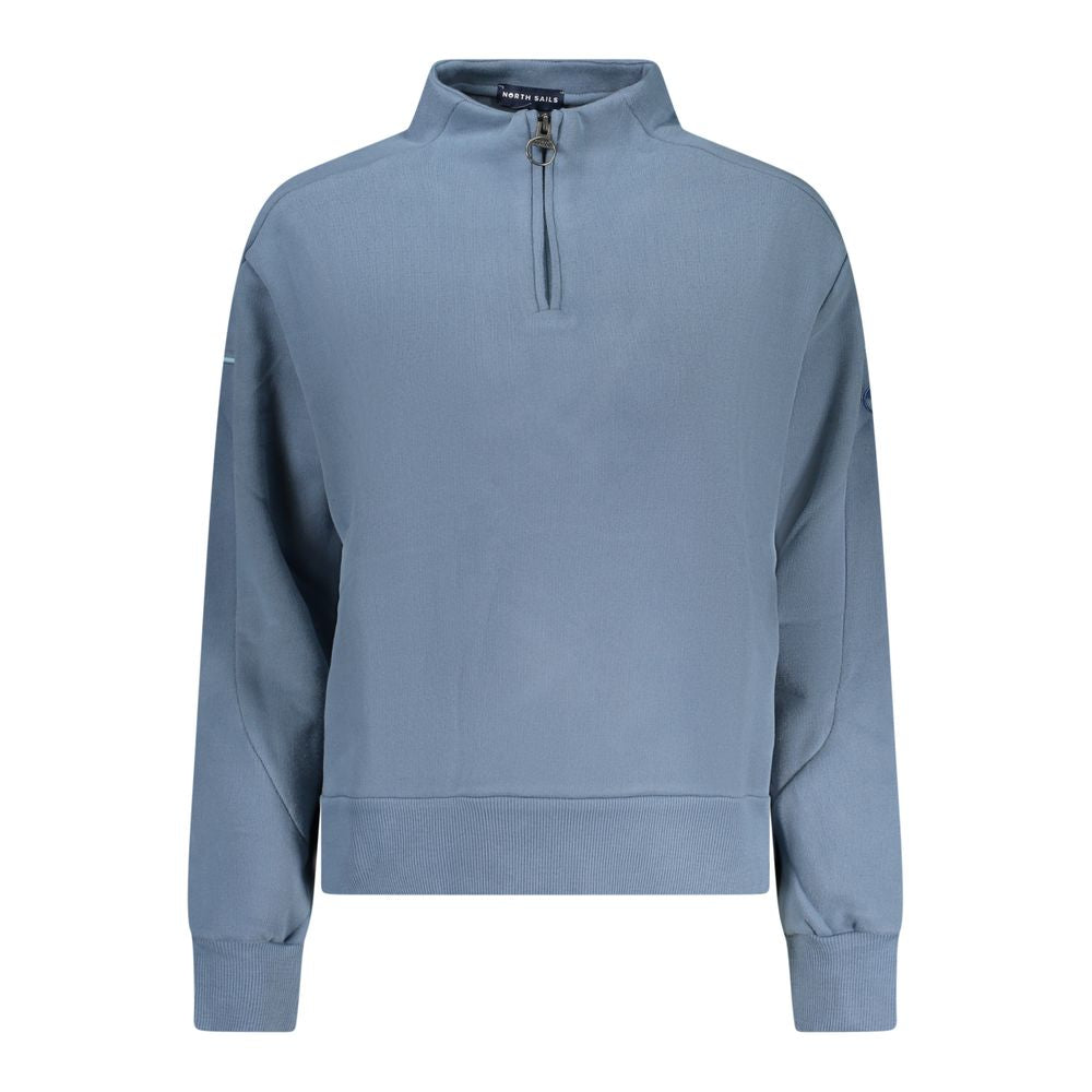 North Sails Blue Cotton Women's Sweatshirt | Regal Royce