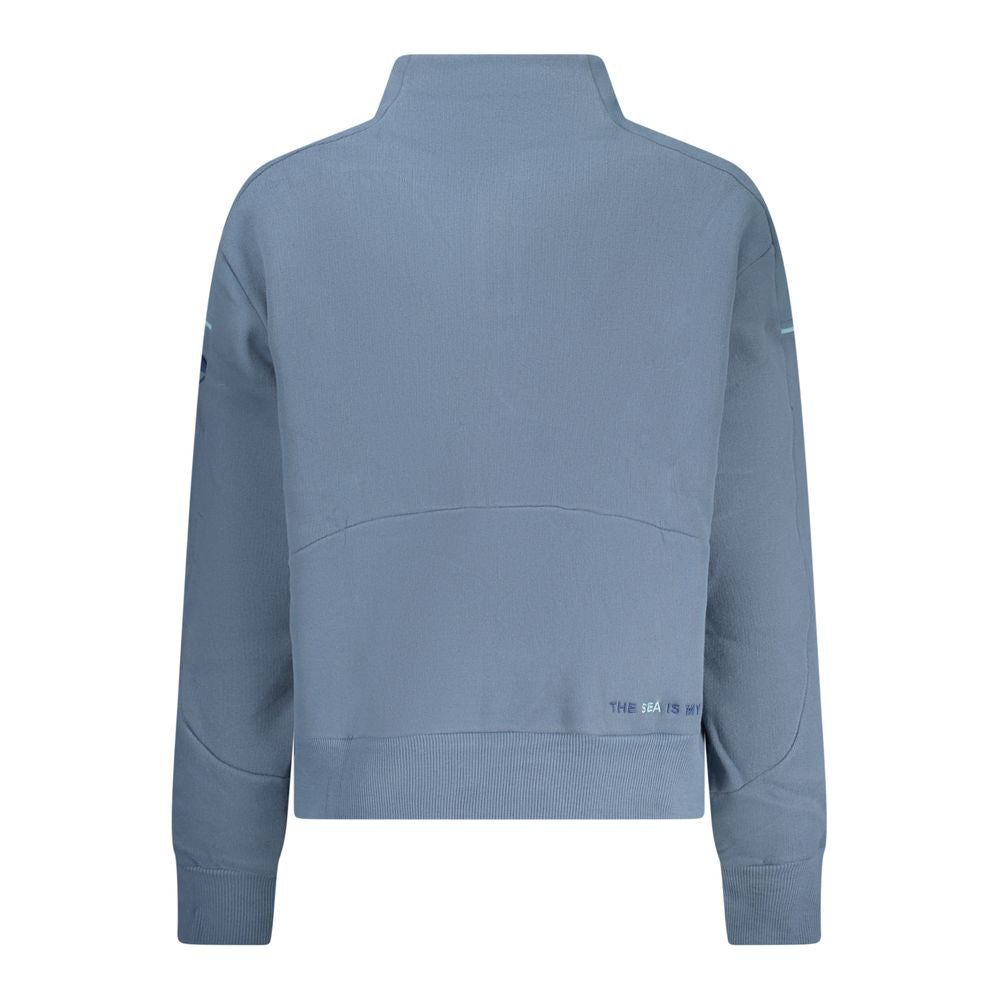 North Sails Blu Cotton Women Sweatshirt | Regal Royce